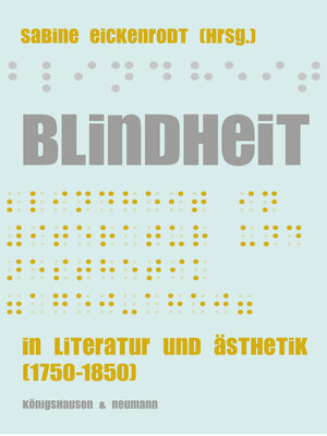 cover image of Blindheit